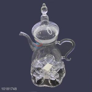 Factory Direct Wholesale Glass Teapot Set With Handle