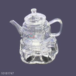 China Factory Glass Teapot Set With Handle