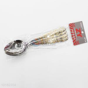 6 Pieces/ Bag Hot Product Direct Stainless Steel Single Handle Spoons