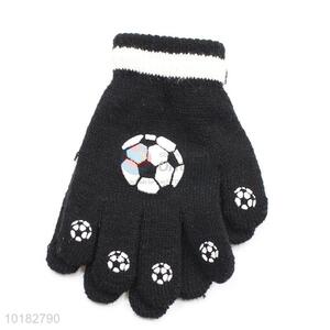 Wholesale black football weaving gloves