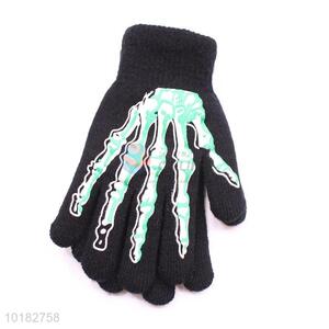 Hot sale men  double-layer warm gloves