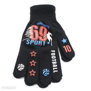 Wholesale warm acrylic men gloves