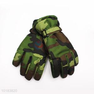 High Quality Camouflage Warm Gloves Ski Gloves