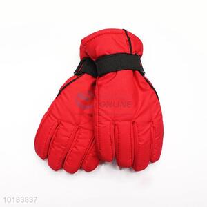 Promotional Wholesale Red Warm Gloves