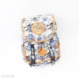 Good quality flag printed backpacks for women