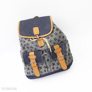 Wholesale star printed backpacks for women