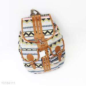 Fashionable design popular printed women's backpacks