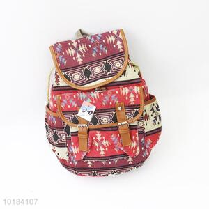 Fashion geometric pattern women's backpacks