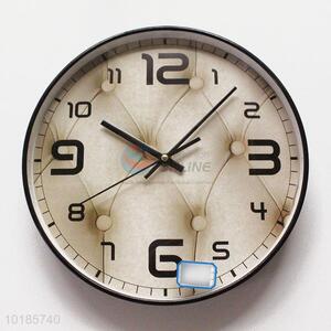 Promotion Wholesale Creative Round Shaped Glass&Plastic Wall Clock