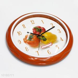 China Factory Cheap Wholesale Plastic Round Wall Clock