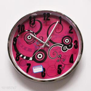 Hot Selling High Quality Round Shaped Glass&Plastic Wall Clock