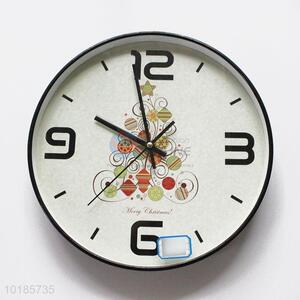 Factory Price Personalized Round Shaped Glass&Plastic Wall Clock