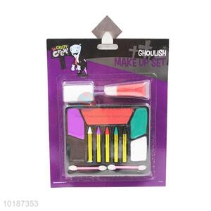 Halloween Make-up Set(5PCS Face Crayon+Lip Gloss)