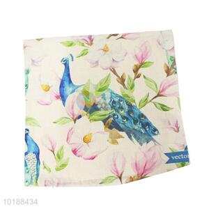 Normal low price peacock pillowcase