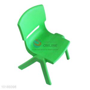 Portable Colorful Baby Plastic Stool Chair With Lazyback