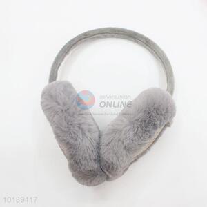 Gray Color Eiffel Tower Printed Factory Direct Winter Earmuffs