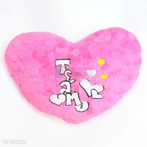 Factory Direct Valentine Plush Heart Pillow Soft Cushion