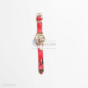 Printing Rhinestone Vogue Women Watch