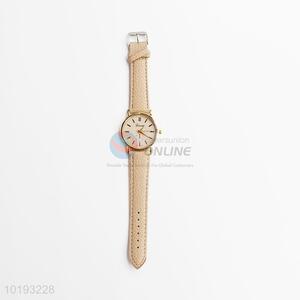 Classic girl women pu leather watch