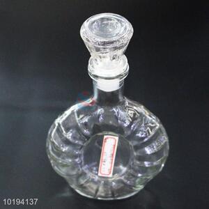 Factory Wholesale Glass Bottle with Lid for Sale