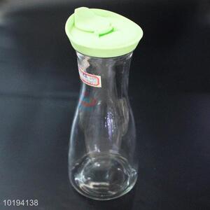 Delicate Glass Bottle with Lid for Sale
