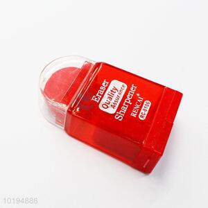 Wholesale hot sales new style red pencil sharpener