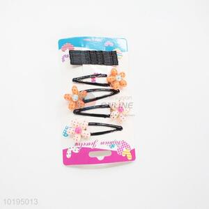 Wholesale cute 3d flower girls hair clip