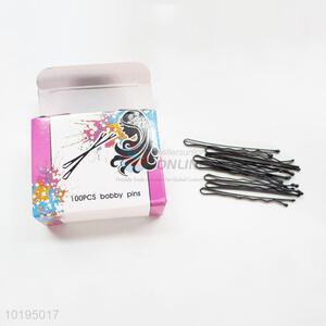 Metal wave snap hair clip bobby pins for kids