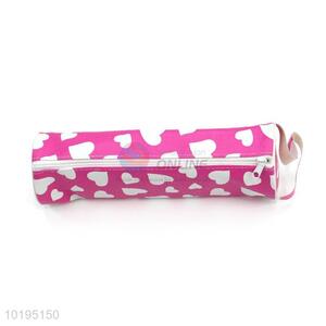 Custom Student Cylinder Pen Bag Pencil Pouch