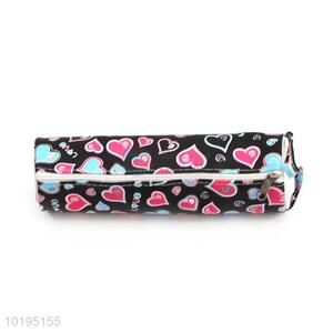 Best Quality Heart Pattern Pencil Pouch Pen Bag