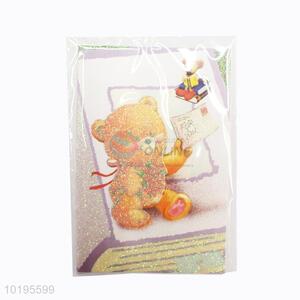Top selling nice bear style greeting card
