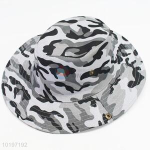 Promotional custom camouflage hat with big brim