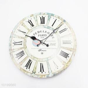 Delicate new large wooden quartz wall clock