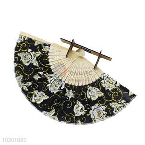 Best low price top quality cool flowers hand fan