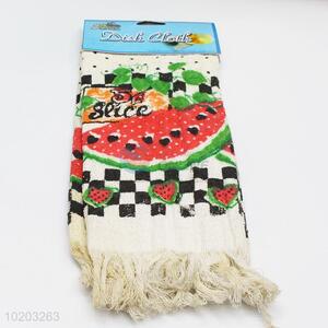 Household watermelon pattern cotton dish towel