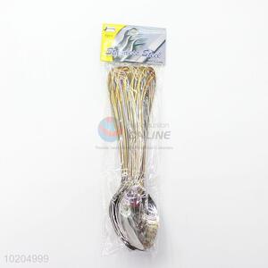 Cool top quality stainless iron spoons