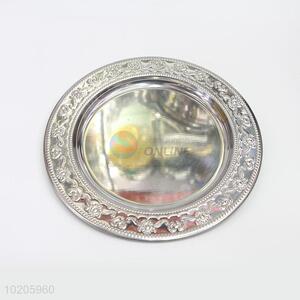China Manufacturer Silver Laciness Plate