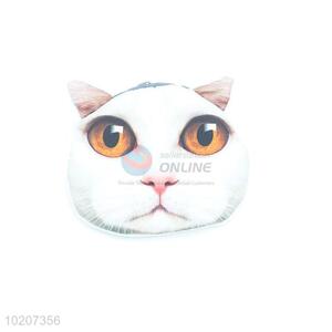 Cartoon cat shape plush pocket coin purse