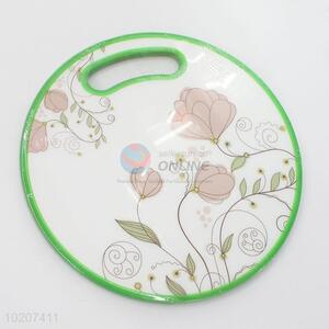 Simple Style Round Shaped Flower Printed Cutting Boards