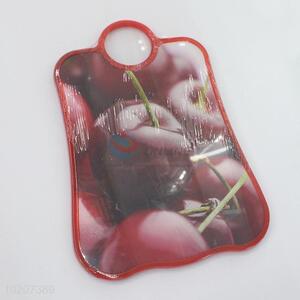 Wholesale Cherry Pattern Red Color Cutting Board