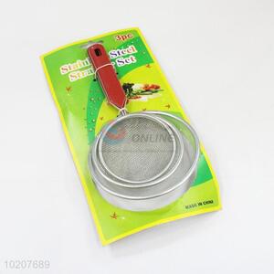 New arrival round oil strainer/mesh colander