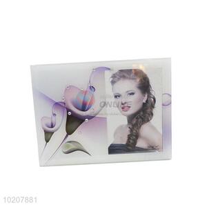 New product top quality purple flowers photo frame