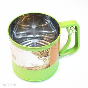 Metal cup Shape Flour Sifter Mini Flour Sieve