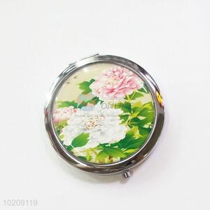 Popular wholesale cheap flowers makeup mirror