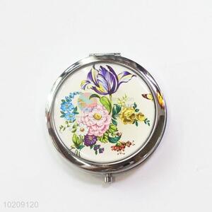 Beautiful style low price flowers makeup mirror