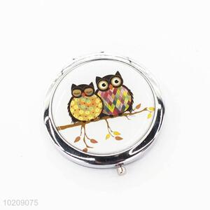 Wholesale cheap top quality owl makeup mirror