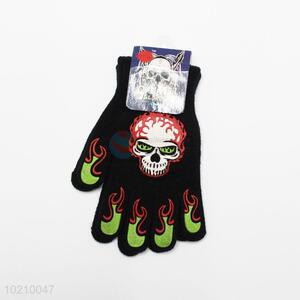 Boys' Warm Acrylic Mitten Gloves with Low Price