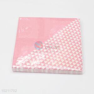 Wholesale pink napkin tissue/napkin paper