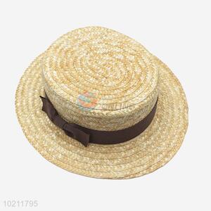 Natural straw women summer sun hat