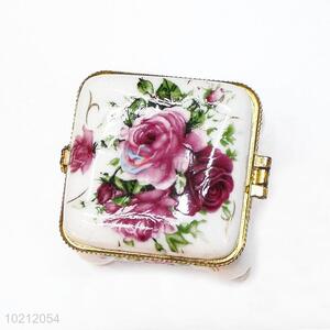 Cheap Price Girls' Jewelry Case Ceramic Cosmetic Box